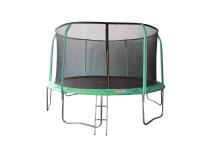 Батут SportElite 16ft 4,88м  фиберглас с защитной сеткой внутрь и лестницей