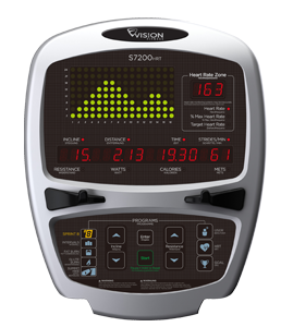 Эллиптический тренажер Vision S7200 HRT (2012)