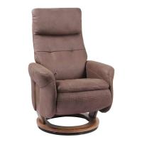 Массажное кресло Recliner Relax Francesca шоколад