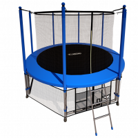 Комплект батут i-Jump 12ft (3.6м) с защитной сетью и лестницей