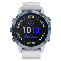 Часы для спорта Garmin Fenix 6 Pro Solar Mineral Blue