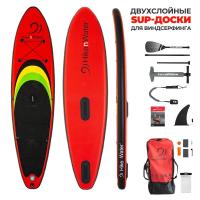 Надувная Sup доска Hiken Water Wind Sup Red 10'8" X 32"