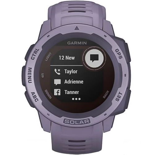 Часы для спорта Garmin Instinct Solar Orchid