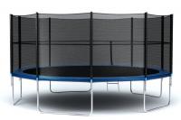 Батут Diamond fitness external 16 FT (488 см) с защитной сеткой и лестницей