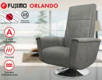 Кресло-реклайнер электрический с массажем Fujimo Orlando F3004 VEF Mouse