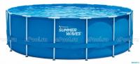 Каркасный бассейн Summer Waves круглый 457х132 см,P20015520