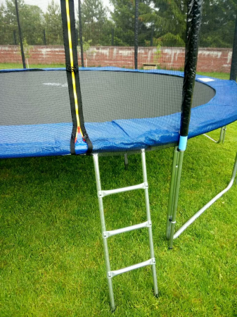 Батут Atlas Sport 435 см (14ft) PRO (усиленные опоры) Blue