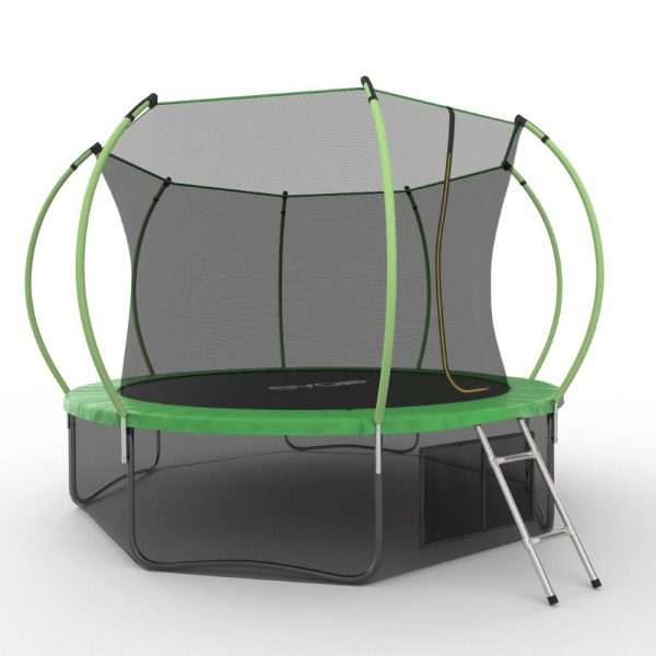Батут Evo Jump Internal 12ft (Green) + Lower net (2020)