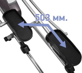 Эллиптический эргометр Oxygen GX-65FD HRC+