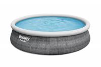 Бассейн Bestway надувной Fast Set 457х107см