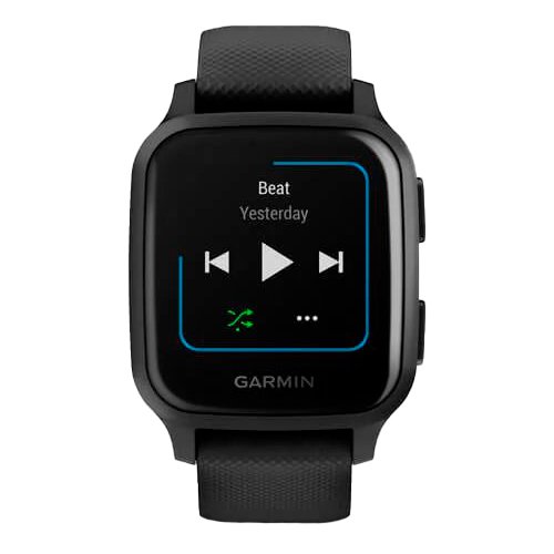Часы для спорта Garmin Venu Sq Music Black