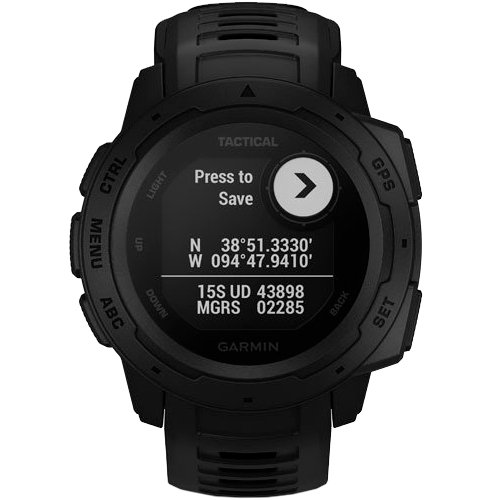 Часы для спорта Garmin Instinct Tactical Black