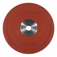 Олимпийский бампированный диск Foreman FM/BM 25 кг