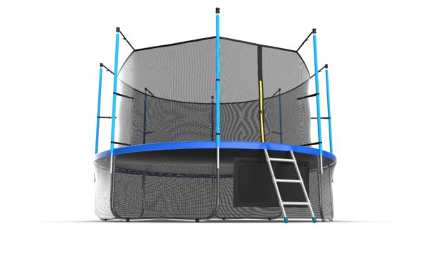 Батут с внутренней сеткой Evo Jump Internal 12ft (Blue) + нижняя сеть