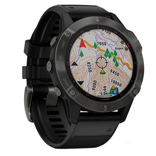 Часы для спорта Garmin Fenix 6 Sapphire Black