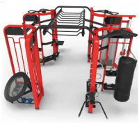 Станция для функционального тренинга 360 (8 сторонняя) GLT FT 360-A