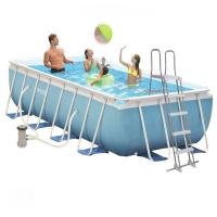 Бассейн Intex каркасный прямоугольный 400х200х100см