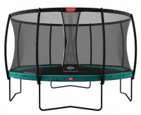 Батут Berg Champion 330 (зеленый) с защитной сеткой Deluxe