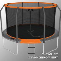 Батут Clear Fit OrangeHop 12Ft