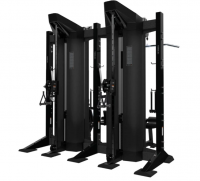 Стойка 2-модульная Torque X-Create XCXS2SC-2M-X1-07, двусторонняя X-Select комплект X1 (черный)