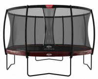 Батут Berg Elite 330 (красный) с защитной сеткой Deluxe