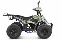 Электроквадроцикл Voltrix Hornet 36V800W Лесная чаща/синяя рама