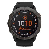 Часы для спорта Garmin Fenix 6X Pro Solar Titanium Black