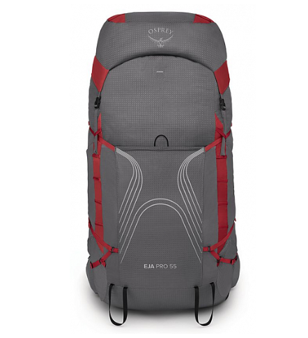 Рюкзак женский Osprey Eja Pro 55 Dale Grey/Poinsettia Red