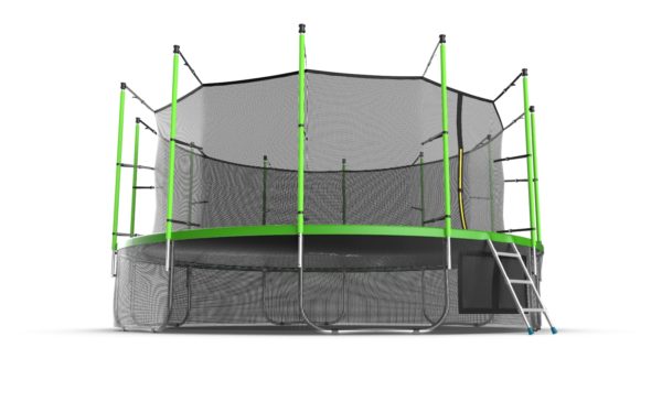 Батут с внутренней сеткой Evo Jump Internal 16ft (Green) + нижняя сеть