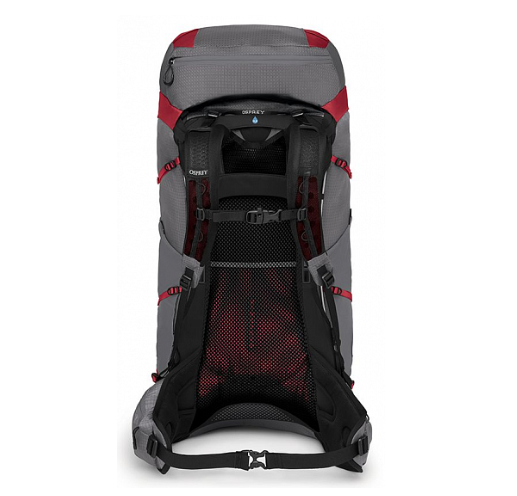Рюкзак женский Osprey Eja Pro 55 Dale Grey/Poinsettia Red