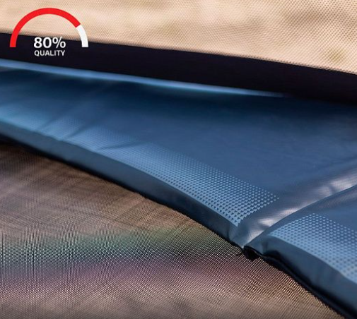 Батут Berg FlatGround Champion (серый)