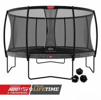 Батут BERG Champion Regular 430 Grey Levels + защитная сетка Deluxe