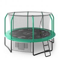 Батут Unixline Supreme Game 12 ft (green)