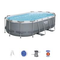 Бассейн каркасный Bestway овальный 427х250х100см