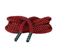 Тренировочный канат Perform Better Training Ropes 12m 10 кг, диаметр 3,81 см, красный