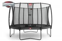 Батут Berg Champion 380 (серый) с защитной сеткой Deluxe