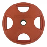 Олимпийский обрезиненный диск Foreman PRR 25 кг