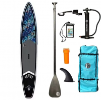 Sup доска для плавания с веслом iBoard Pro 12'6 Mosaic