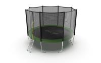 Батут с внешней сеткой Evo Jump External 12ft (Green)