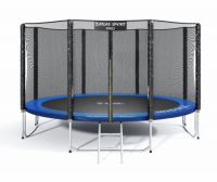 Батут Atlas Sport 404 см (13ft) PRO (усиленные опоры) Blue