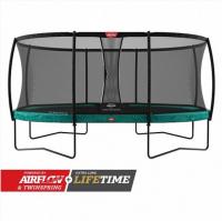 Батут BERG Grand Champion Regular 350 Green + Safety Net Deluxe