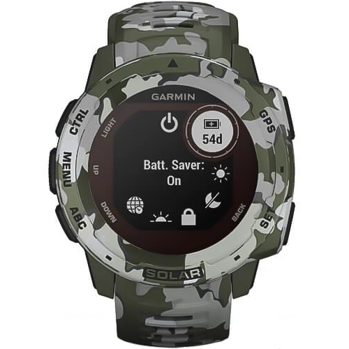 Часы для спорта Garmin Instinct Solar Camo Lichen