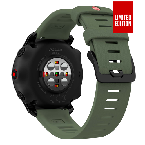 Часы для спорта Polar GRIT X Black Green