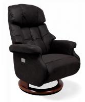 Массажное кресло Recliner Relax Lux Electro черно-серый