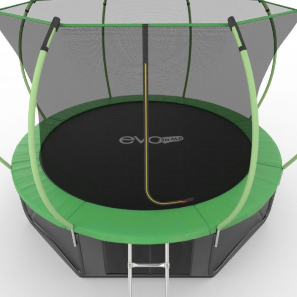 Батут Evo Jump Internal 12ft (Green) + Lower net (2020)