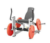 Разгибание ног сидя на свободных весах Steelflex PLLE