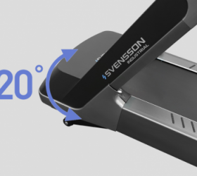 Беговая дорожка коммерческая Svensson Industrial Armortech TFT (Graphite Blue)