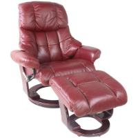 Массажное кресло Recliner Relax Lux 7438W Bordo