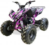 Квадроцикл Motax ATV T-Rex Super LUX 125 сс Бело-розовый