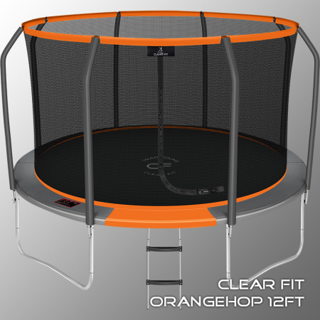 Батут Clear Fit OrangeHop 12Ft